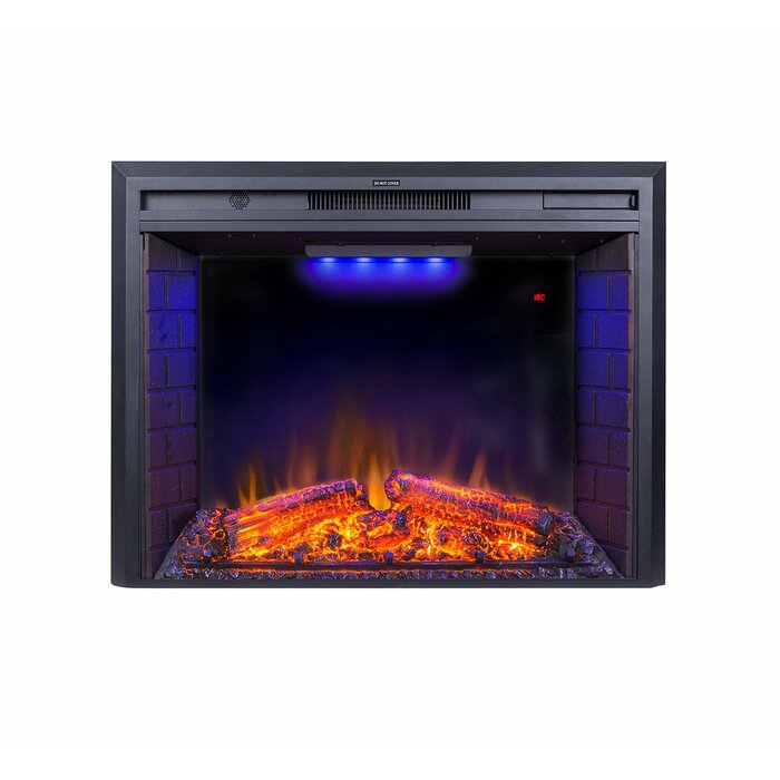 Red Barrel Studio® Hull Electric Fireplace Insert & Reviews Wayfair